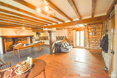 Gerenoveerde longère boerderij met gîte