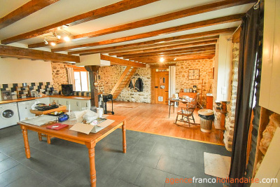Gerenoveerde longère boerderij met gîte