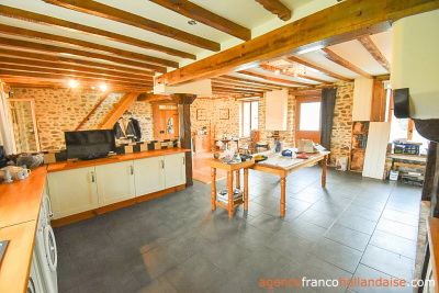 Gerenoveerde longère boerderij met gîte