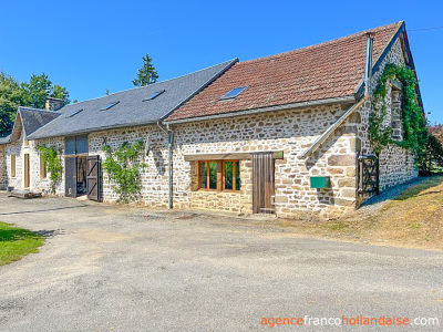 Gerenoveerde longère boerderij met gîte