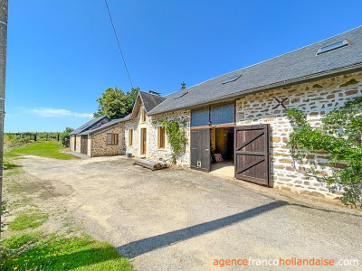 Gerenoveerde longère boerderij met gîte