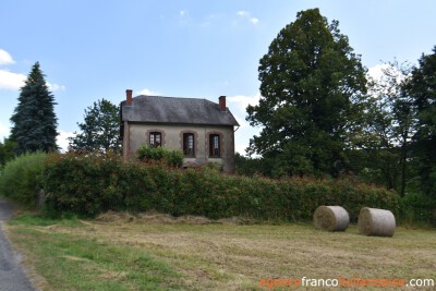 Landelijk leven in een rustig dorpje