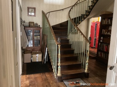 Romantisch dubbel woonhuis uit 1800