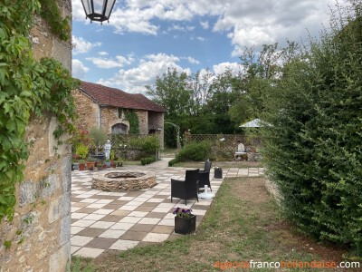 Ensemble in Périgord-stijl 