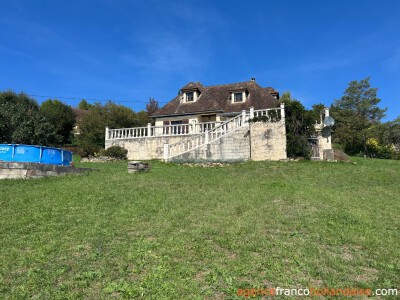 Groot terras en panoramisch uitzicht