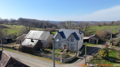 Jaren '40 met veel bijgebouwen